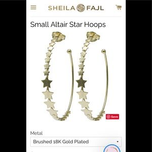 Sheila Fajl Altair Hoops NWT
